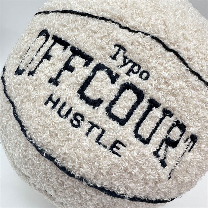 "Ah Baller" Basketball Fur Bag/Purse