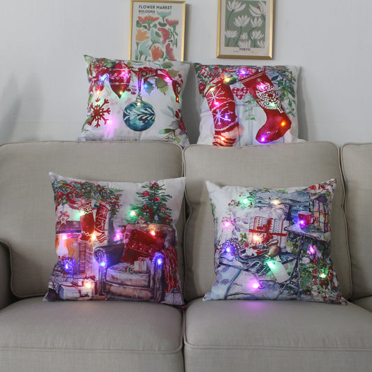 "Glow" Holiday Pillows