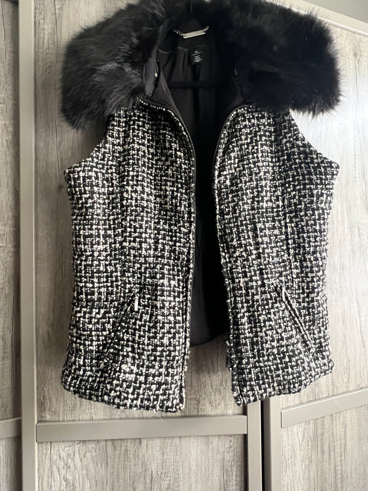 “Tosh” Designer Tweed Fur Vest