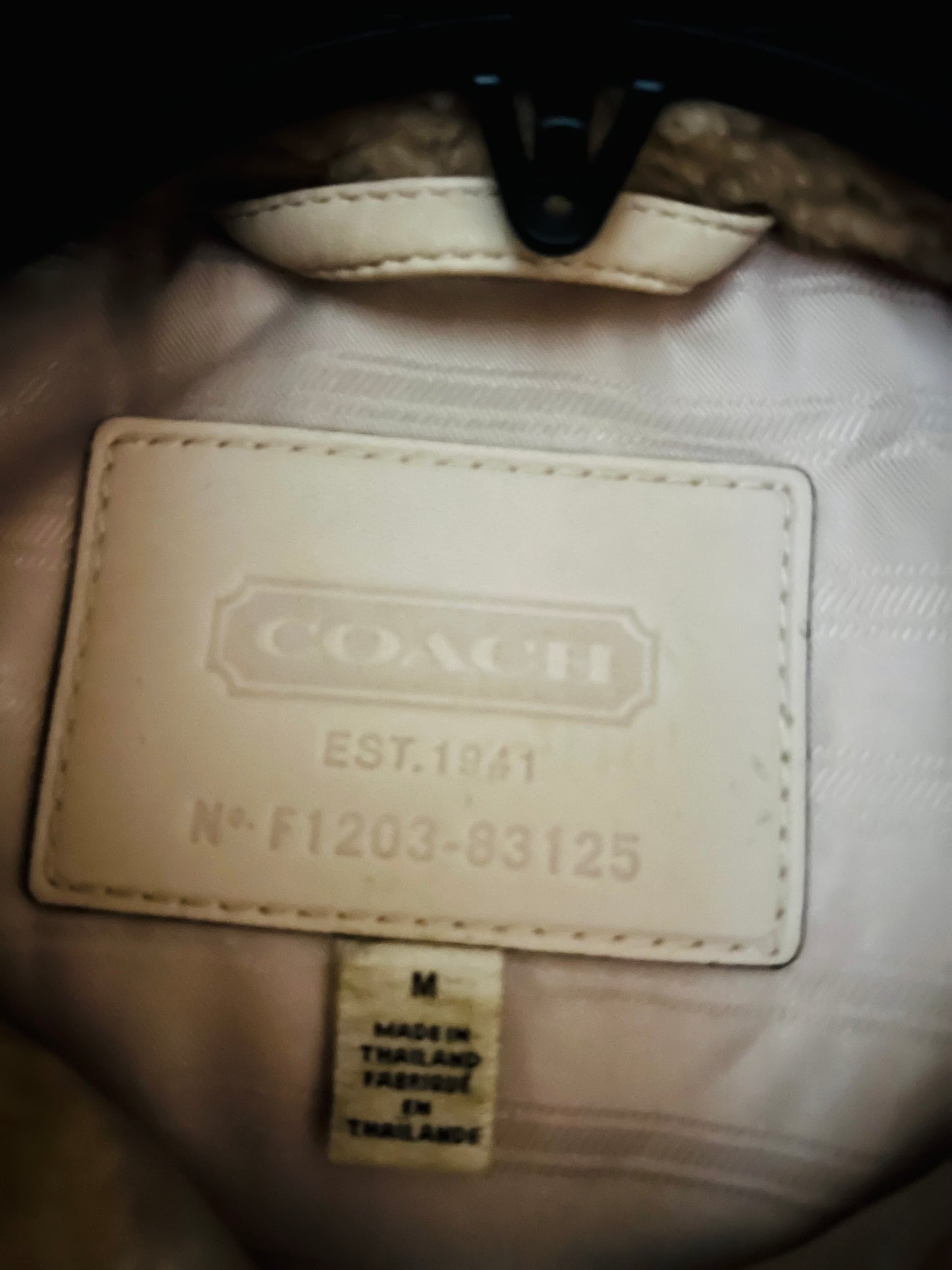 “COACH” Puffer Fur Vest